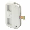 Prime-Line 1-7/16 in. White Plastic Sliding Screen Door Latch and Pull A 260